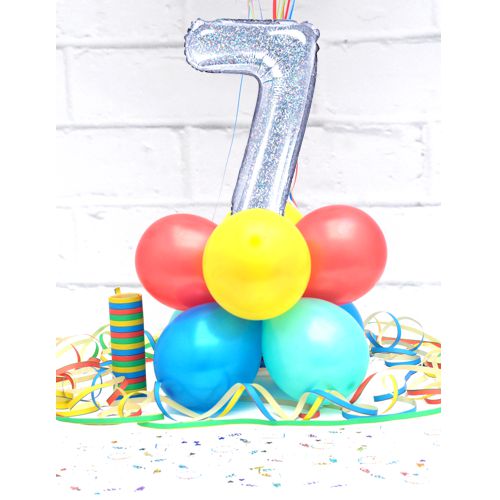 luftballons zum 7. Geburtstag